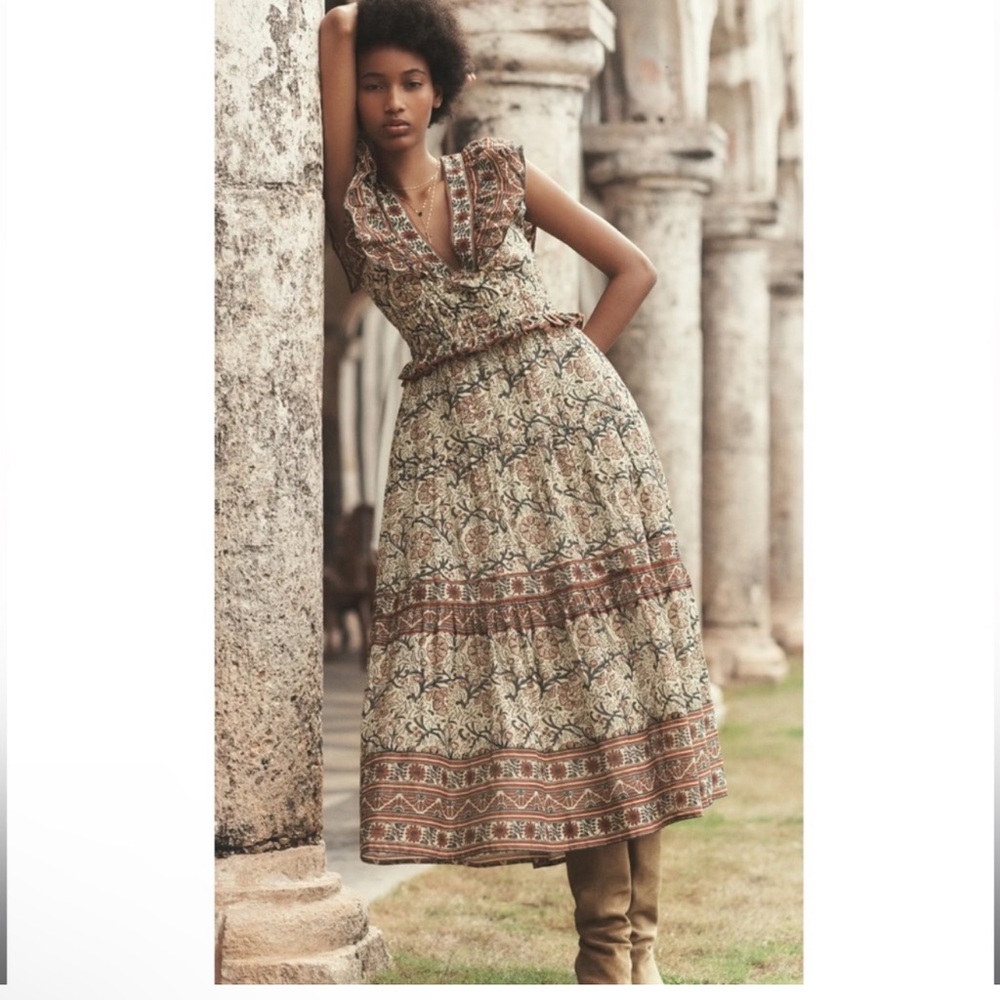 Sea New York Marlee Cotton Midi Dress